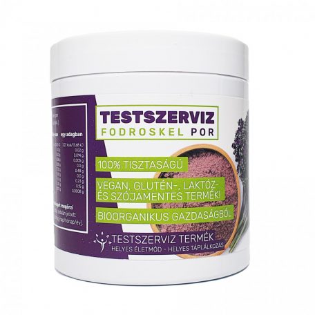 Testszerviz Lila Fodroskel Por - 200 gr