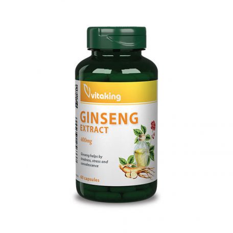 Vitaking Ginseng 400mg (60) Caps.