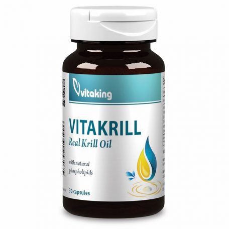 Vitaking Vitakrill Real Krill Oil 500mg 30db