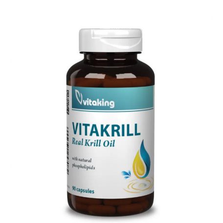 Vitaking Vitakrill Real Krill Oil 500mg 90db