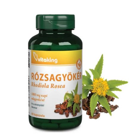 Vitaking Rózsagyökér Rhodiola 400 mg 60db