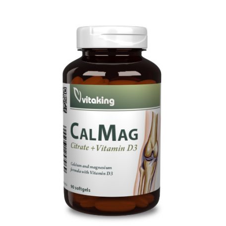 Vitaking CalMag Citrate + D-400 vitamin 90db