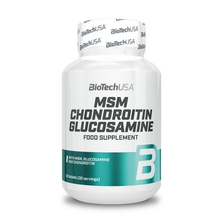 Biotech MSM Chondroitin Glucosamine 60 tbl