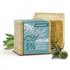   Natur Tanya® Lúgmentes Színszappan - 5% Babérfaolaj és 95% Olívaolaj. 2000 éves receptúra, 0,001% lúg! 200g