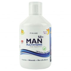   Swedish Nutra Man 50+ folyékony multivitamin 50 feletti férfiaknak 500ml