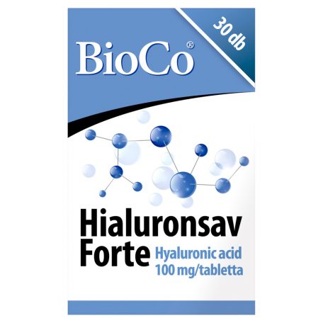 BioCo Hialuronsav Forte tabletta 30db