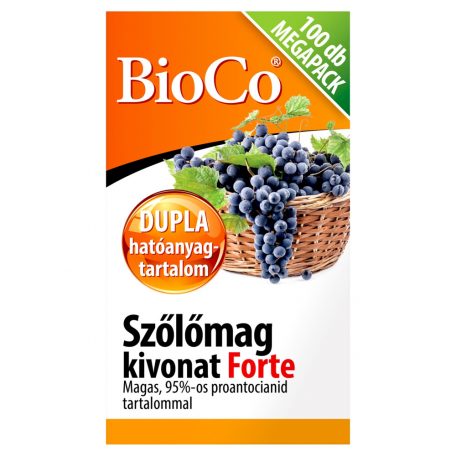 BioCo Szőlőmag kivonat Forte Megapcak tabletta 100 x 0,34 g (34 g)