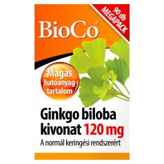   BioCo Ginkgo biloba kivonat 120 mg Megapack tabletta 90 x 0,3 g (27 g)