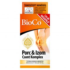   BioCo Porc & Izom Csont Komplex kondroitinnel étrend-kiegészítő filmtabletta 120 x 1,82 g (218,4 g)