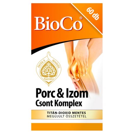 BioCo Porc & Izom Csont Komplex kondroitinnel étrend-kiegészítő filmtabletta 60db