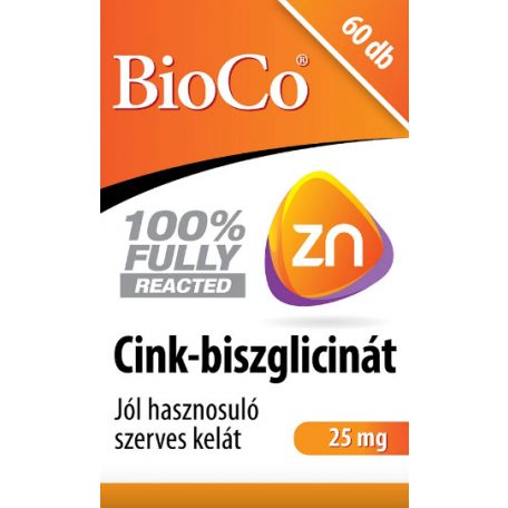 BioCo Cink-bizglicinát 25mg 60db