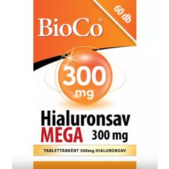 BioCo Hialuronsav Mega 300 mg 60db