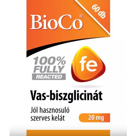 BioCo Vas-Biszglicinát 20 mg tabletta 60 db