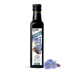   Natur Tanya® Hidegen sajtolt lenmagolaj - Sárga, karakteres ízű, prémium minőség, kívül-belül. 250ml