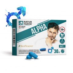   Natur Tanya® ALPHA - A férfi potencia és a kirobbanó férfiasság támogatásához! 8 komplex összetevővel, fermentált l-citrullinnal