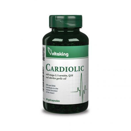 Vitaking Cardiolic Q10+Omega+L-Carn+Garlic 60db