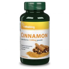 Vitaking Fahéj Cinnamon 375 mg 90db