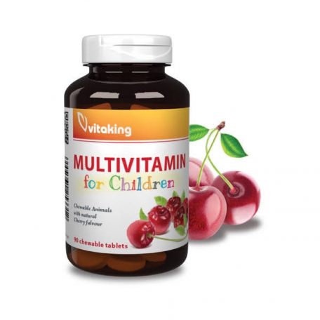 Vitaking Gyerek Multivitamin 90 Rágótabl.