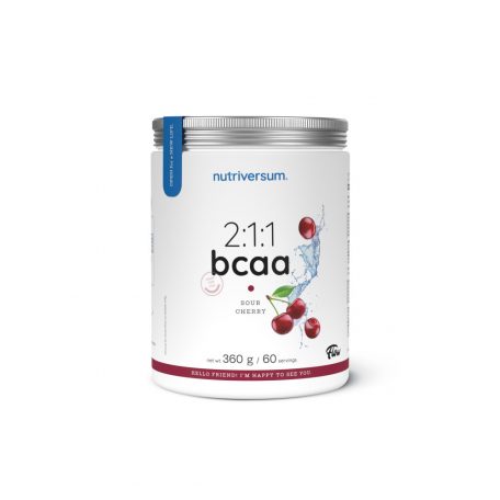 Nutriversum - FLOW - 2:1:1 BCAA strawberry 360 g