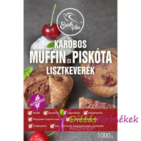 Szafi Free karobos muffin és piskóta lisztkeverék (gluténmentes) 1000g  
