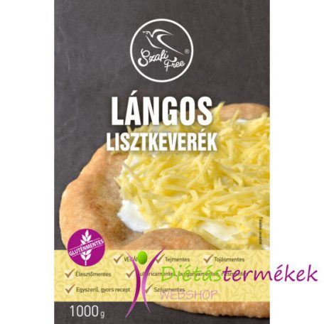 Szafi Free lángos lisztkeverék (gluténmentes) 1000g  