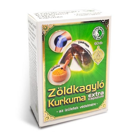 Dr.Chen Zöldkagyló Kurkuma Extra Kapszula 60db