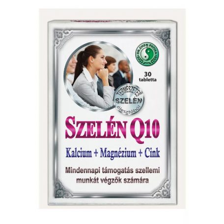 Dr.Chen Szelén Q10 Kalcium+Magnézium+Cink 30db