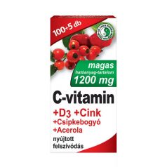 Dr.Chen 1200mg C-Vitamin +D3 +Cink 105db