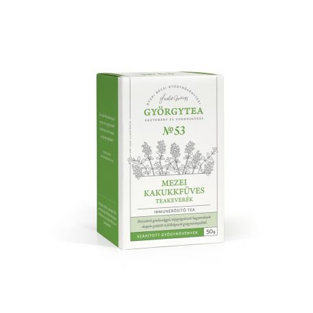 Györgytea Mezei kakukkfüves teakeverék (Immunerősítő tea) 50g/kb.17adag [53]