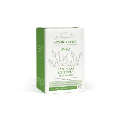 Györgytea Lándzsás útifüves teakeverék (Allergia tea) 50g/kb.17adag [42]