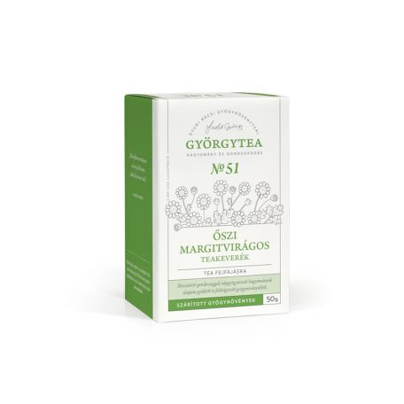 Györgytea Őszi margitvirágos teakeverék (Tea fejfájásra) 50g/kb.17adag [51]