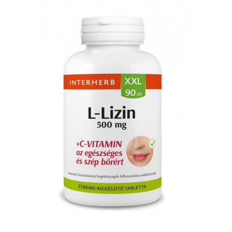 Interherb XXL 90 db L-Lizin 500 mg+C-vitamin kapszula