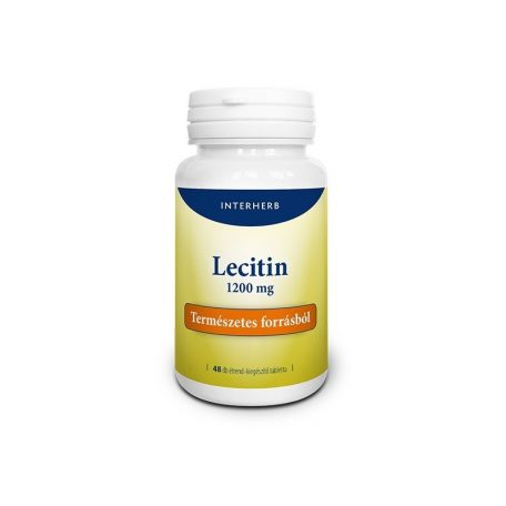 Interherb Lecitin 1200 mg lágyzselatin kapszula 48 db