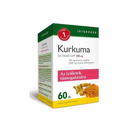 Interherb NAPI1 Kurkuma Extraktum 100mg 60 db                                  