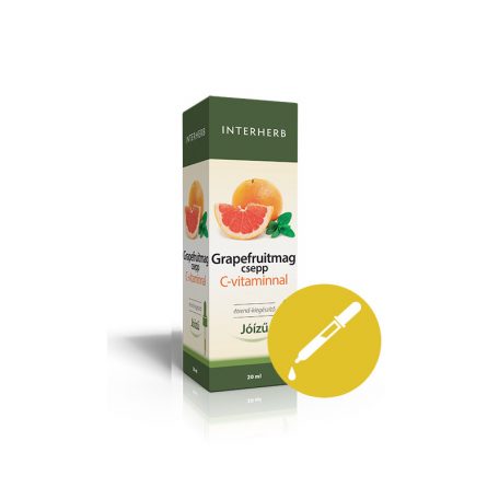 Interherb Grapefruitmag csepp C-vitaminnal 20 ml Jó ízű