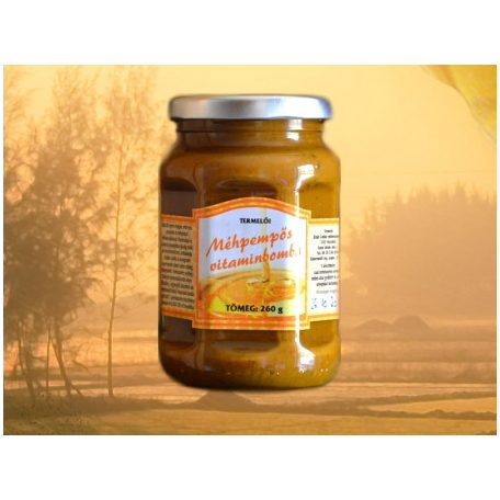 Király Méz Méhpempős Vitaminbomba 250g