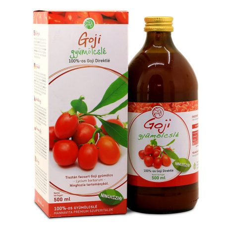 Mannavita Goji gyümölcslé 100%-os 500ml