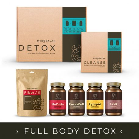 Myrobalan Full Body Detox 60 napos teljes testet méregtelenítő kúra