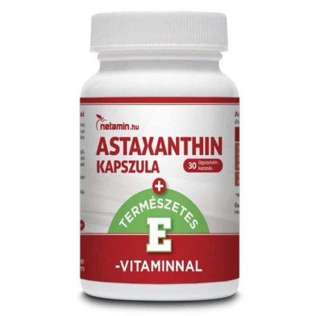 Netamin Astaxanthin kapszula Természetes E-vitaminnal