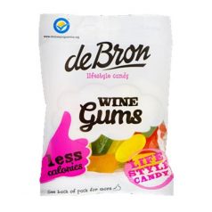   DeBron cukor- és gluténmentes WINEGUM gyümölcsös gumicukor 90 g 