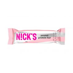   Nick's glutén-és h. cukormentes SÓS FÖLDIMOGYORÓS proteinszelet 50 g /30%-os fehérjetartalom!/