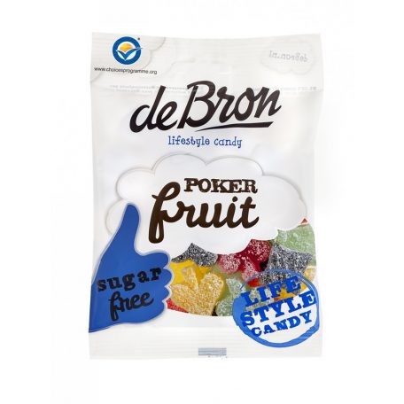 DeBron glutén- és cukormentes POKERFRUIT gumicukor 90g