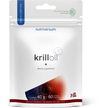 Nutriversum Krill olaj kapszula 60db