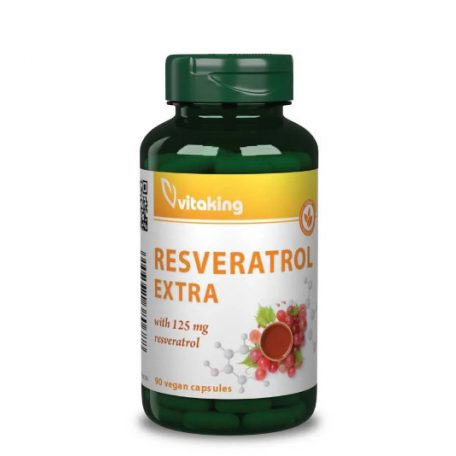 Vitaking Rezveratrol extra 125mg 90db